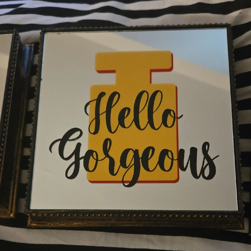 Wake Up and Makeup Wall Art